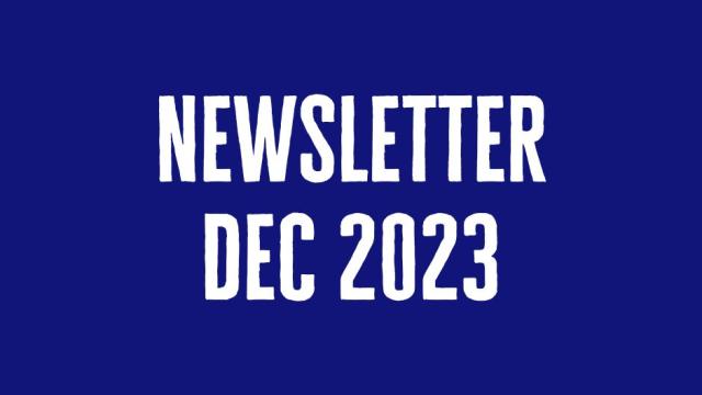 Newsletter Dec 2023