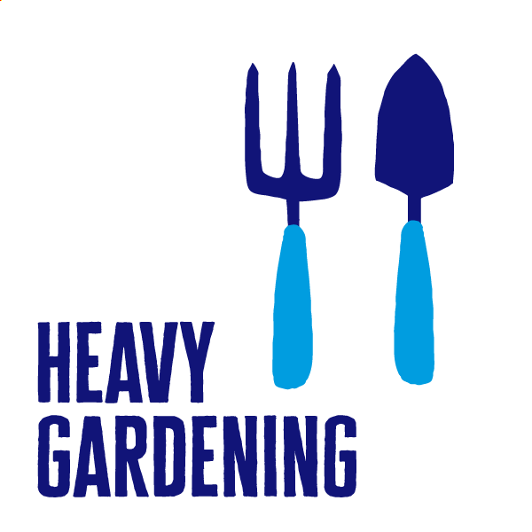 An icon of heavy gardening to show how to get active 